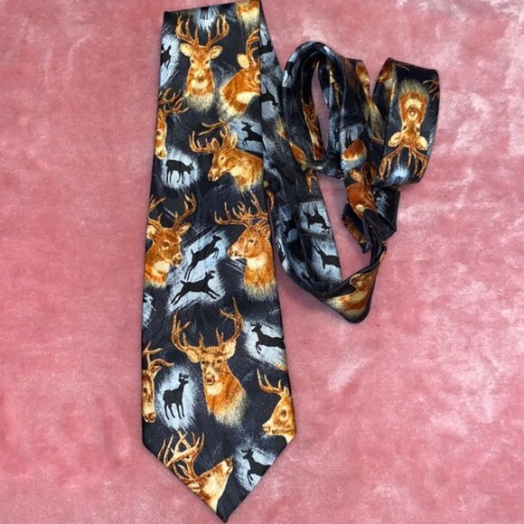Vintage Steven Harris Buck Tie - Picture 2 of 4